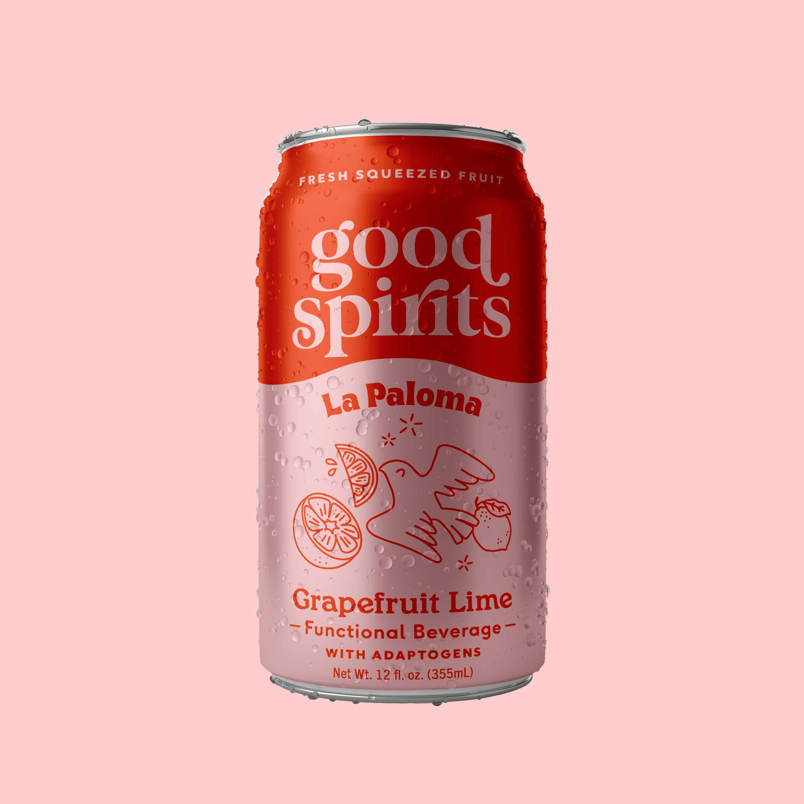 La Paloma | Grapefruit & Lime Functional Beverage | Good Spirits