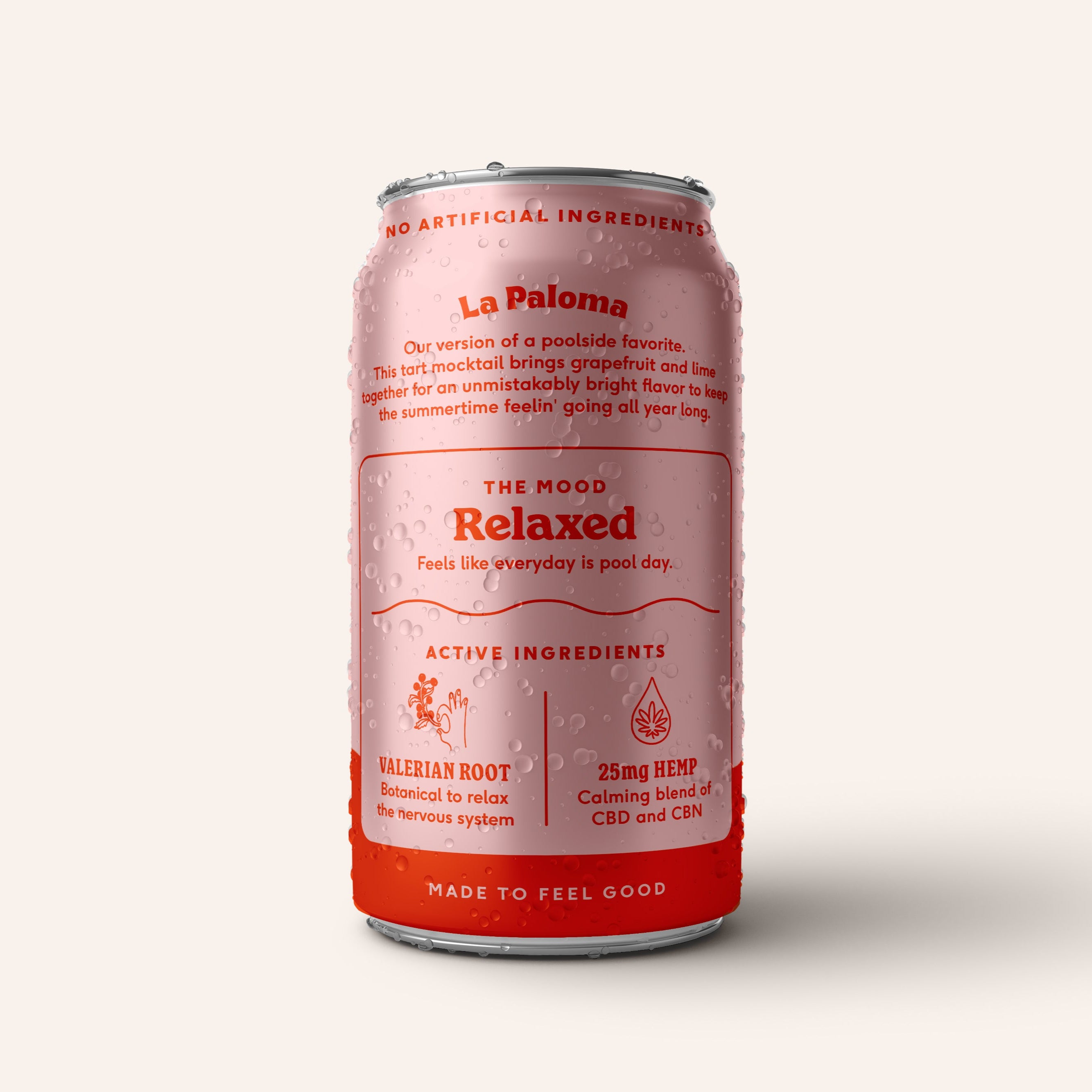 Side of the La Paloma can